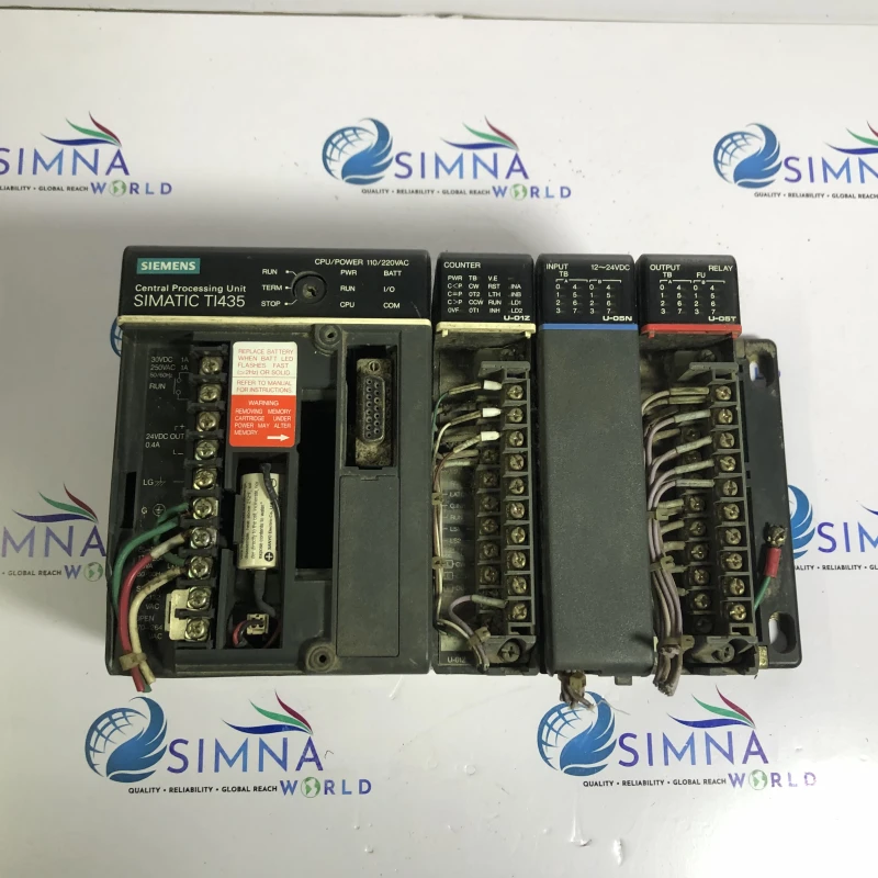 Siemens SIMATIC TI435 PLC CPU with I/O Modules and Relay Output Unit thumbnail 8